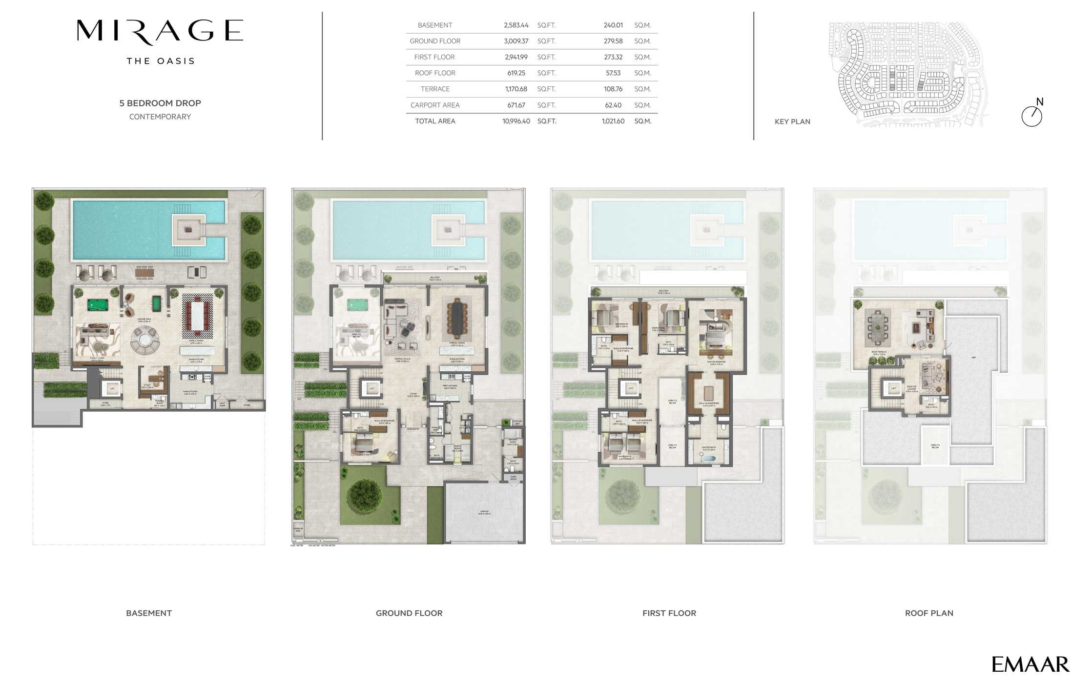 5 Bedroom, Contemporary